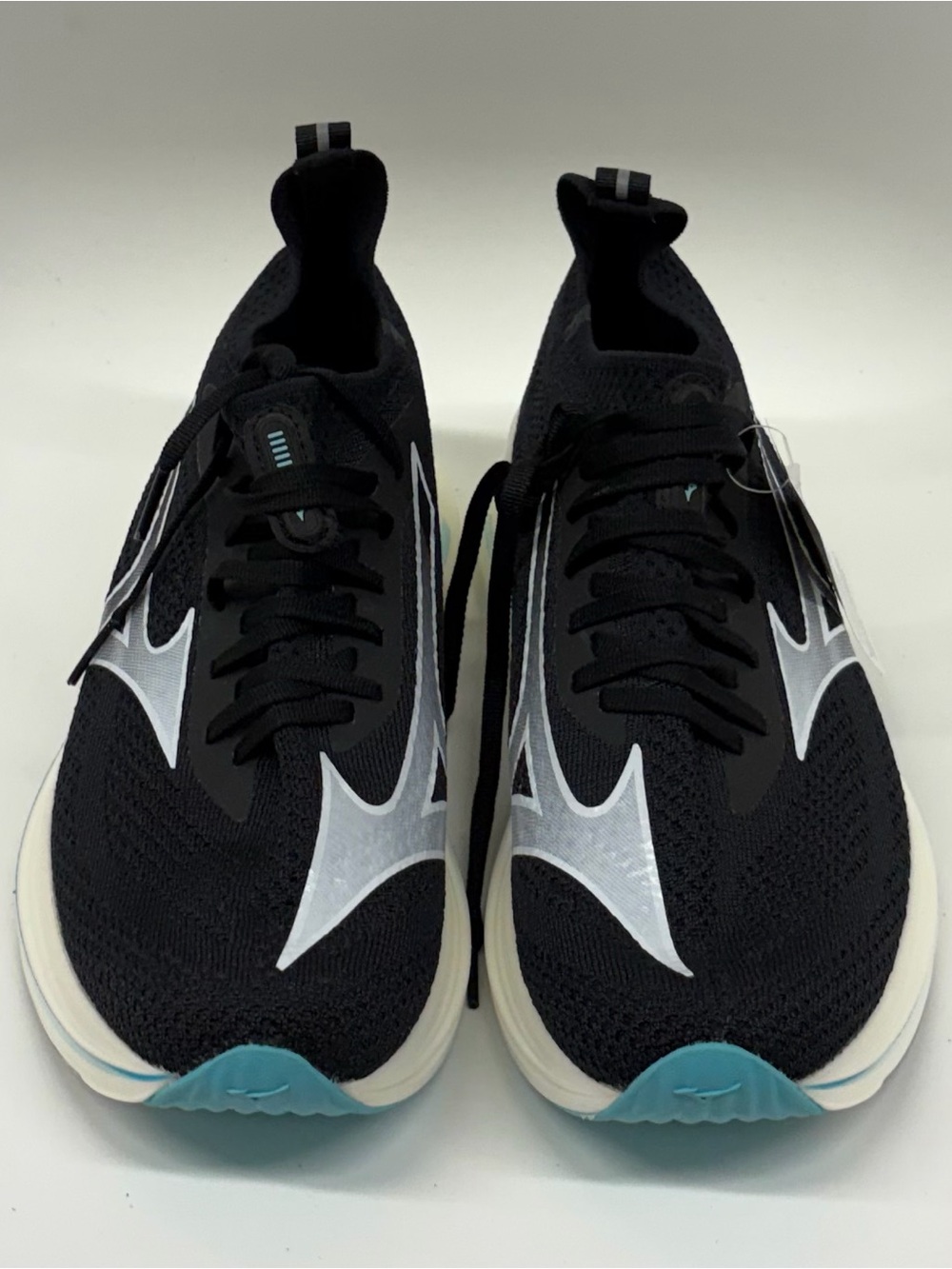 Mizuno Neo Zen Women's Running Shoes Size 10.5 Black White Blue